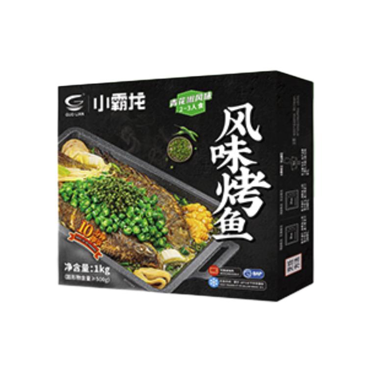 小霸龙 烤鱼青花椒口味 1kg/盒 23.1元（需买3件，需用券）