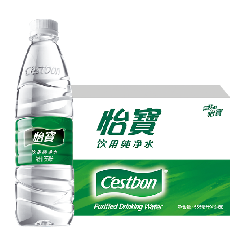 C'estbon 怡宝 饮用纯净水 555ml 24瓶 ￥25.55