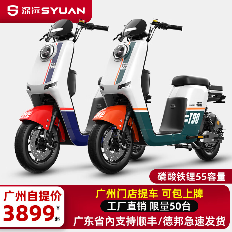 深远 SYUAN T90动力版磷酸铁锂电池48V55AH电动车省内发货 55容量磷酸铁锂自 3999