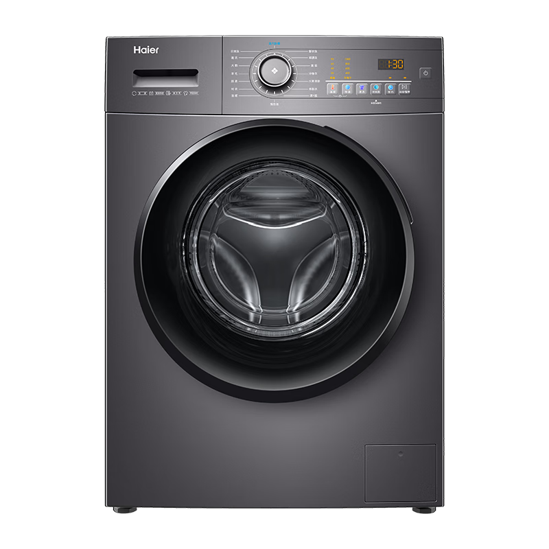 PLUS会员：Haier 海尔 滚筒洗衣机全自动 10公斤 EG100MATE28S 1545.63元包邮+9.9元购卡（需用券）