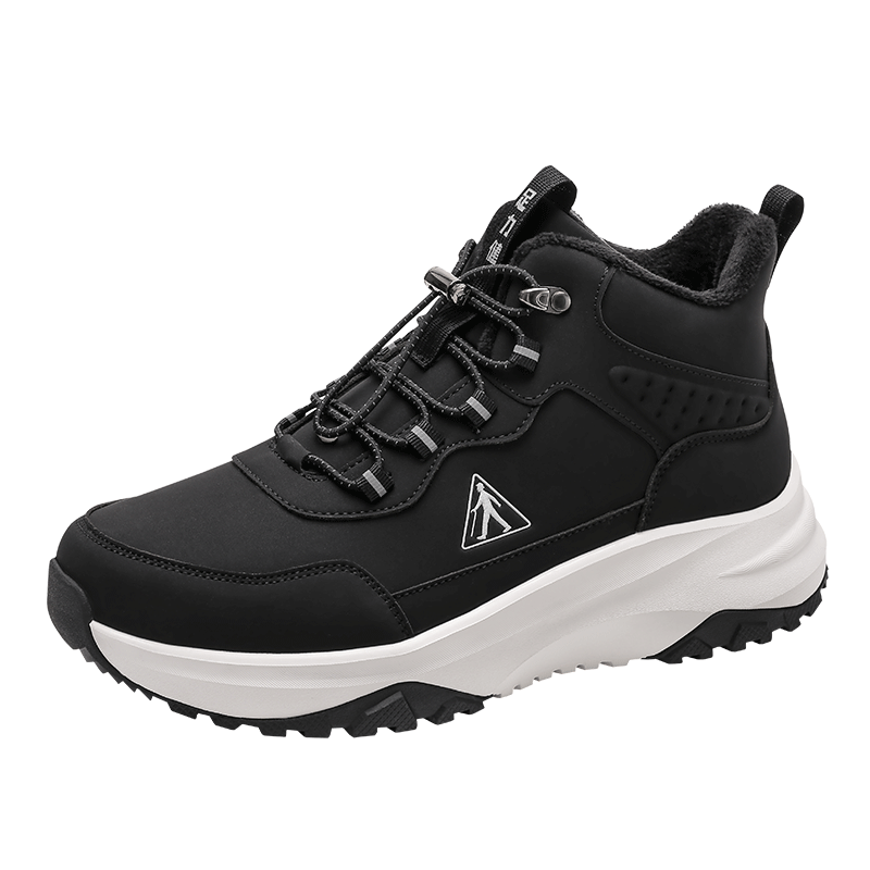 足力健 老人鞋冬季新品加厚加绒雪地靴保暖鞋 25932018J 137.05元包邮