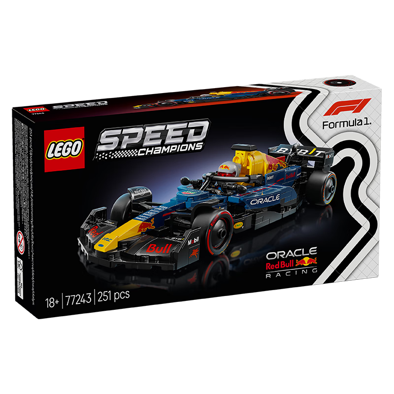 乐高 超级赛车系列 77243 红牛RB20 148元