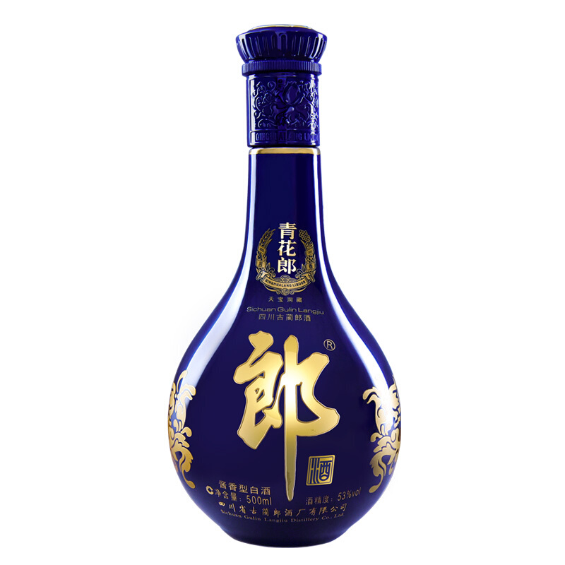 88VIP：LANGJIU 郎酒 青花郎酒 天宝洞藏 陈酿 53%vol 酱香型白酒 4001.4元