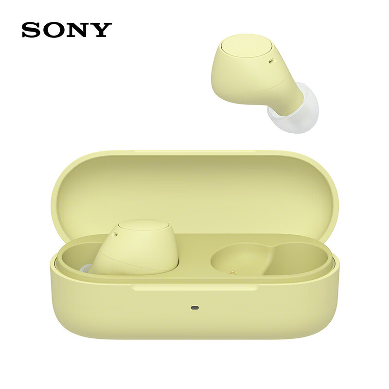 SONY 索尼 WF-C510 入耳式真无线蓝牙耳机 黄色 349元（需用券）