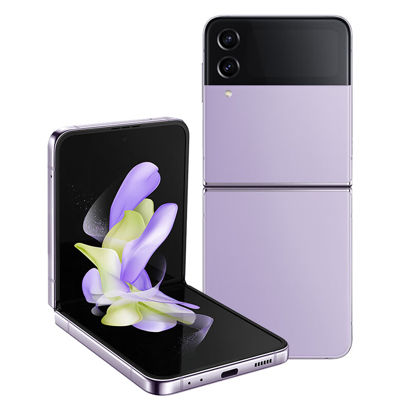 SAMSUNG 三星 Galaxy Z Flip4 5G折叠屏手机 8GB+256GB 幽紫秘境 3828.76元