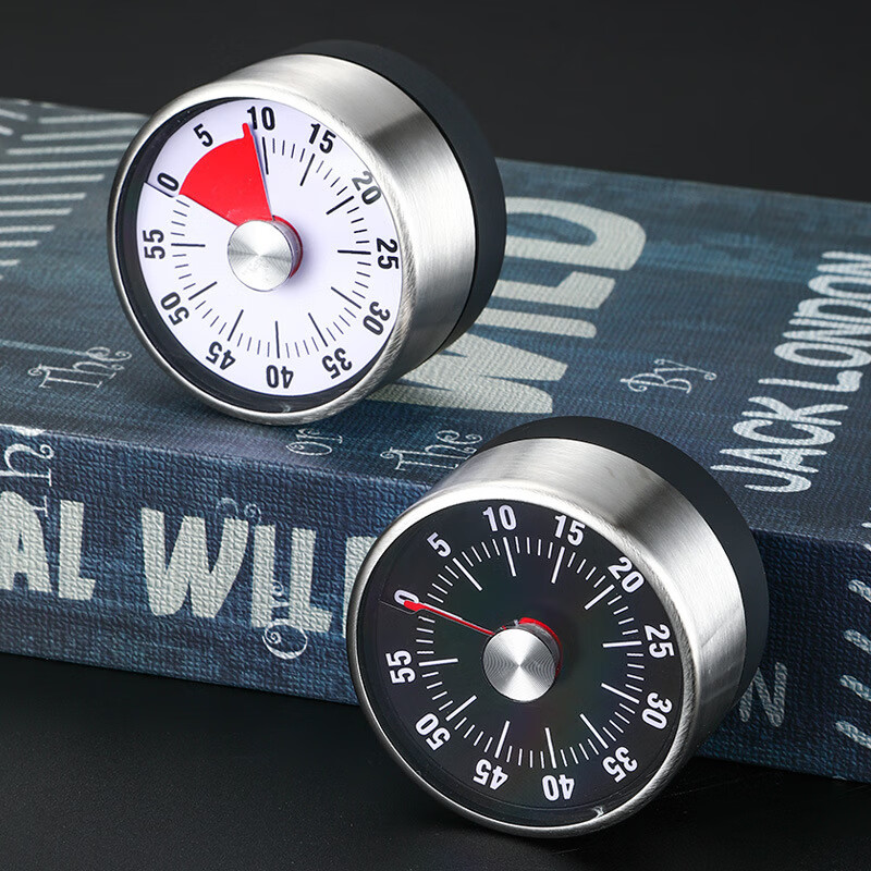 米芒 家用创意不锈钢计时提醒器 19.9元