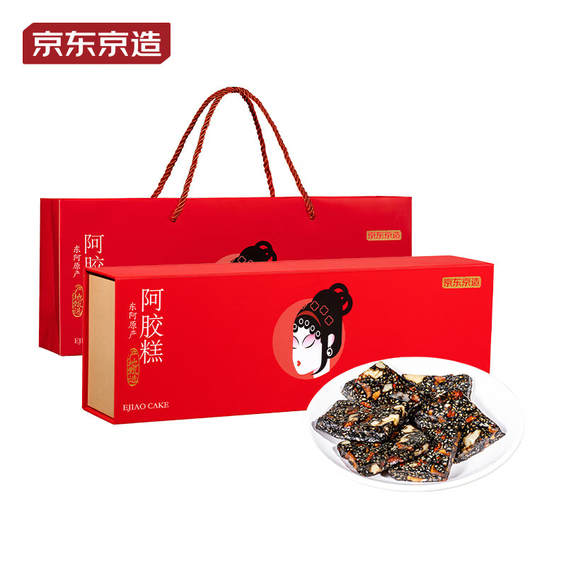 京东京造 阿胶糕添加量13%即食阿胶360g（36块） 102.55元（需用券）