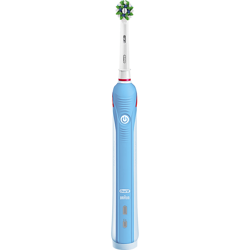 PLUS会员：Oral-B 欧乐-B P3000 电动牙刷 清新蓝（到手刷头*2） 226.96元包邮（双