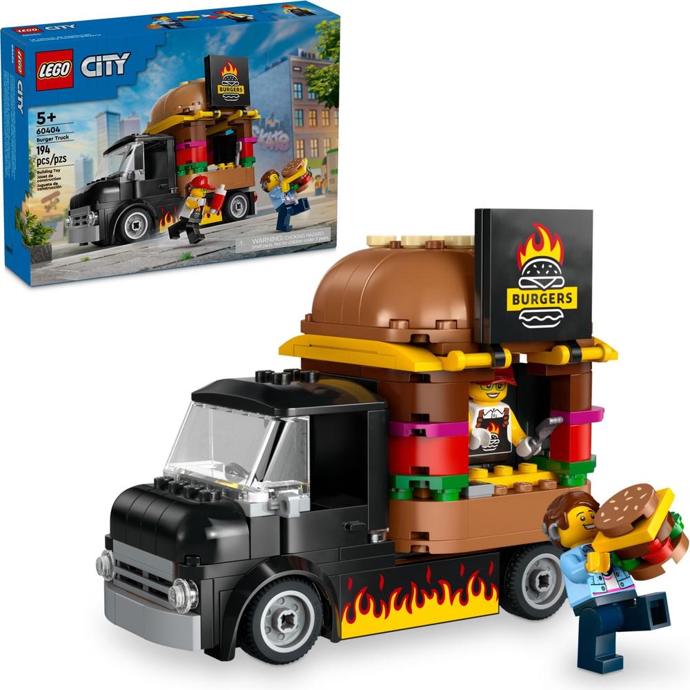 88VIP：LEGO 乐高 City城市系列 60404 汉堡餐车 132.05元
