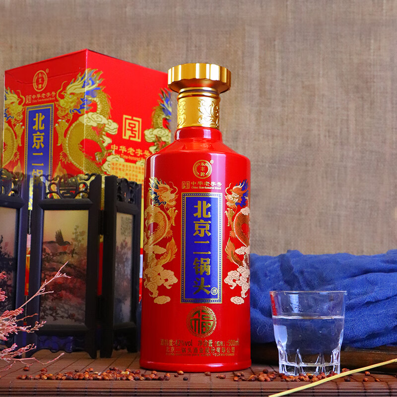 永丰牌 YONGFENG 北京二锅头 清香型白酒 纯粮酿造 42度 500mL 6瓶 福酒 88元(需用券)