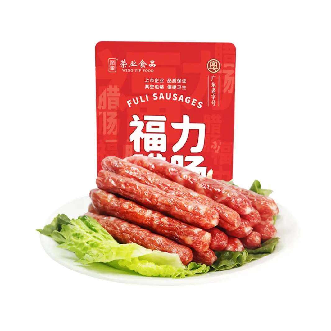 荣业 广式福力腊肠 250g*2袋（广东老字号） 14.65元（需领券）