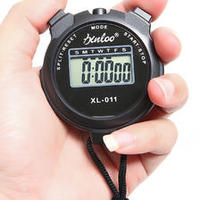 GEDUN 戈顿 秒表计时器电子定时器静音单排2道记忆学生闹钟跑步运动健身体