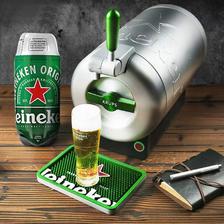 Heineken 喜力 啤酒生啤2L胶囊进口原味全麦酿造生啤麦芽 48.9元
