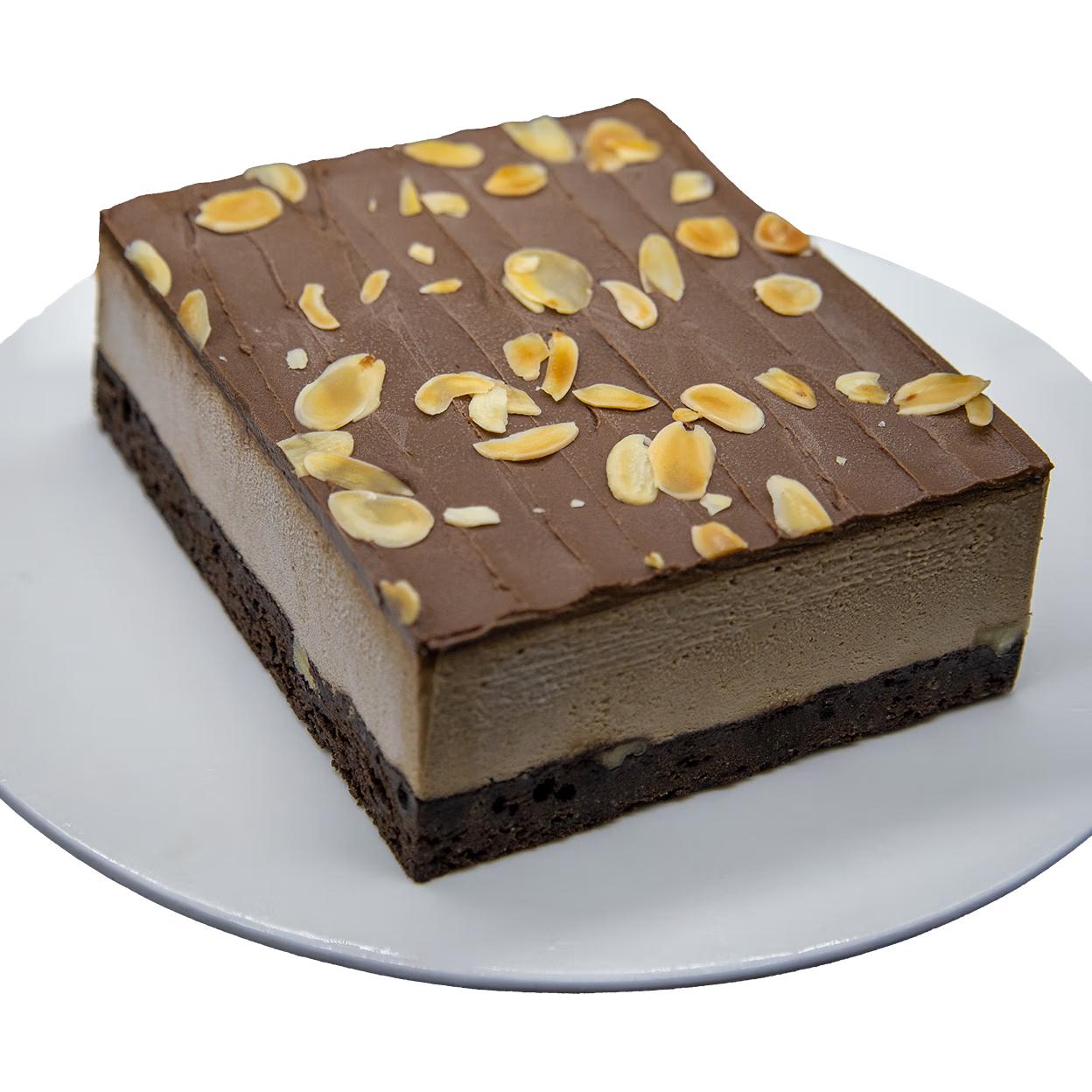 鲜京采 生巧核桃布朗尼蛋糕360g 28元