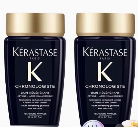 88VIP：KéRASTASE 卡诗 黑钻洗发水 80ml*2瓶 66.4元+200个淘金币（需领券）