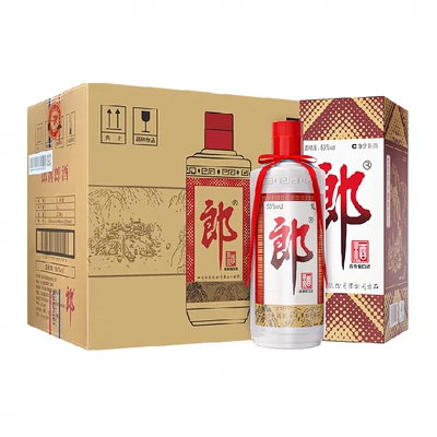 88VIP：郎酒 郎牌郎酒 53度 酱香型 1000ml*6瓶 2690元包邮（需领券）