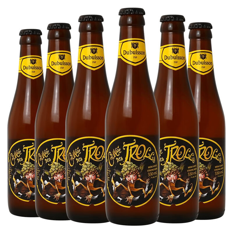 RASTA TROLLS 山树精 进口啤酒 口粮啤酒 精酿尝鲜 山树精窖藏 330mL 6瓶 49.9元（
