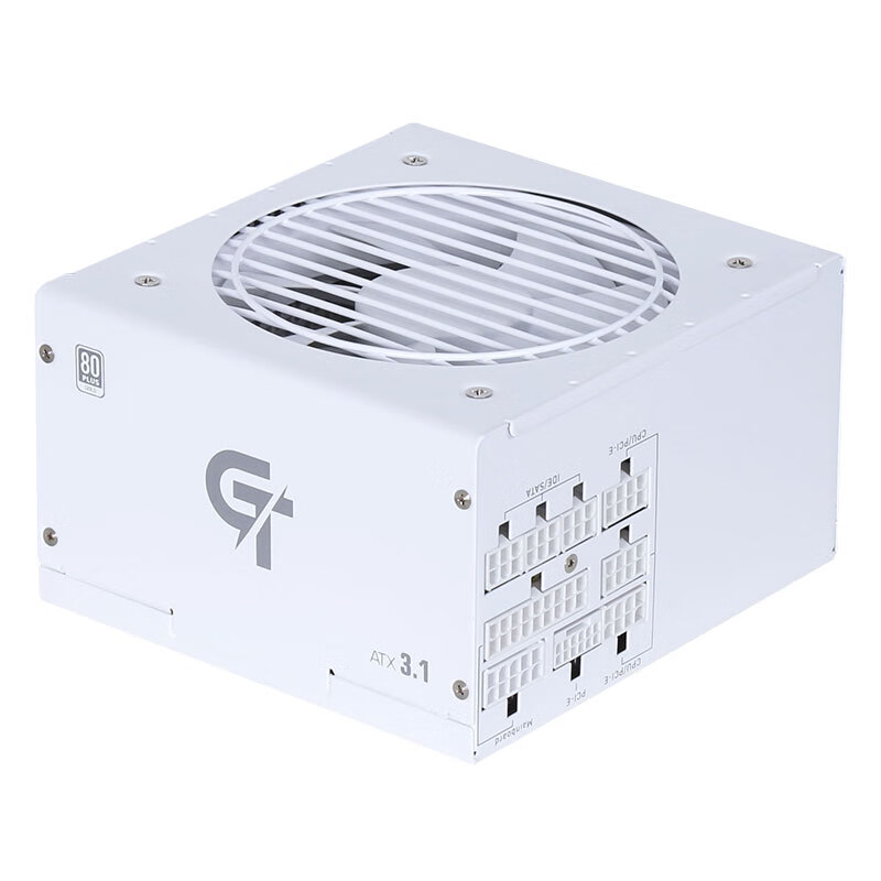 SAMA 先马 GT650W白色ATX3.1台式电脑电源 12V-2X6显卡供电接口/80PLUS金牌电源/全模