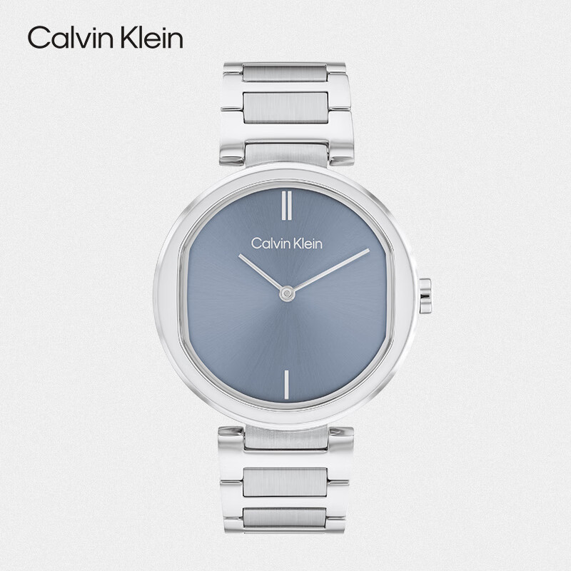 Calvin Klein 卡尔文·克莱恩 凯文克莱（Calvin Klein）CK手表雅致款星空蓝钢带石