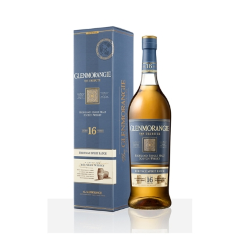 GLENMORANGIE 格兰杰 The Tribute 窖藏陈酿16年 43% 1L 368元（需用券）