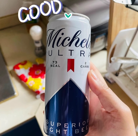 百威MICHELOB ULTRA 米凯罗 0糖低卡小麦啤酒330ml*24听 赠玻璃杯 ￥79