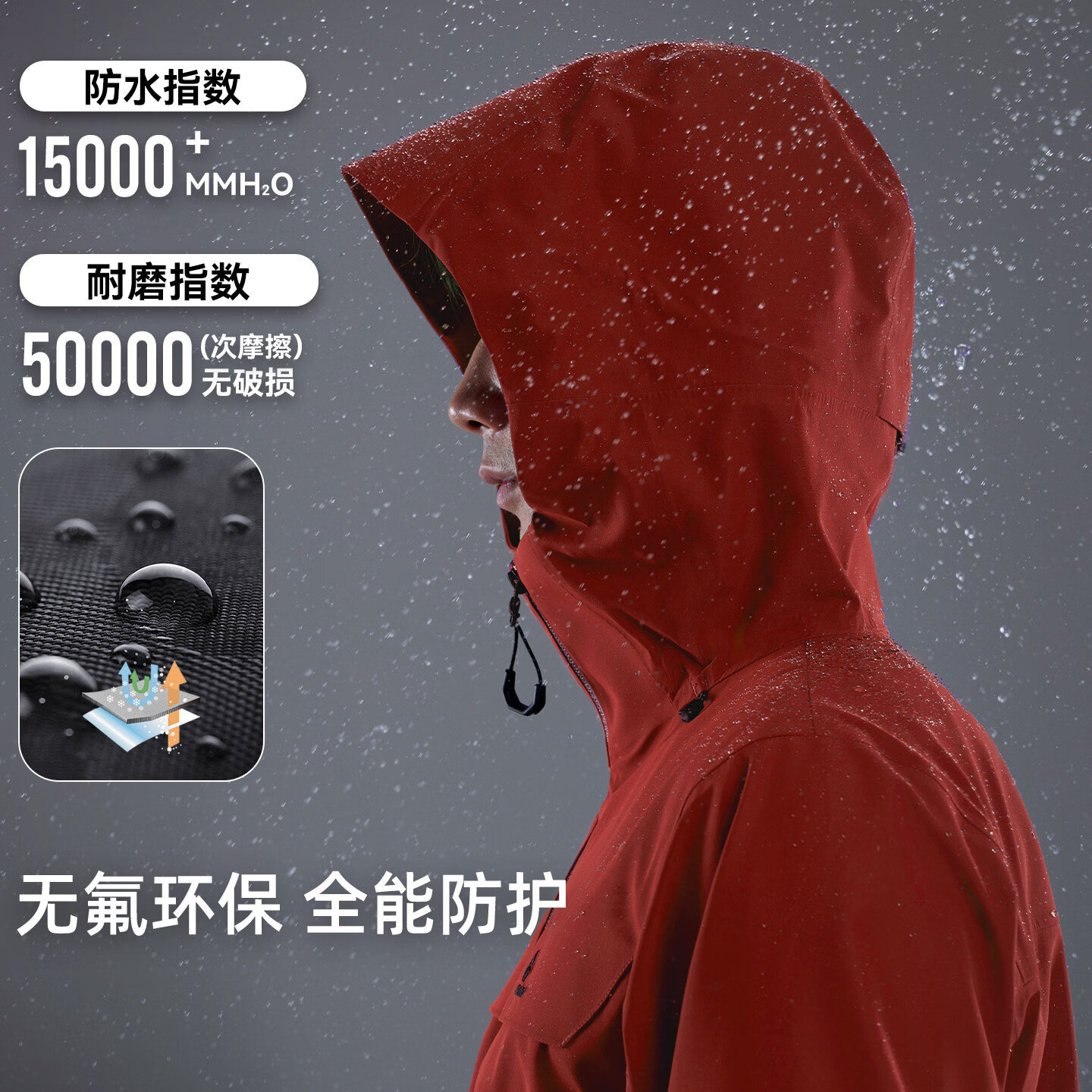 拓路者 朱雀冲锋衣男三合一抓绒内胆硬壳户外防水防风徒步登山服 XL 385.15元 - 86线报