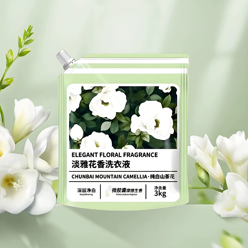 6斤5.9元撸 山茶花洗衣液3kg 券后5.9元