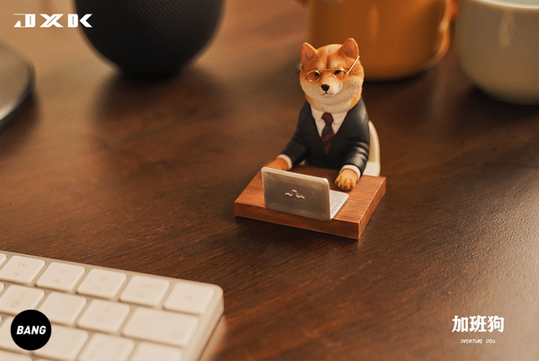 JXK 1/6 加班狗 动物模型手办