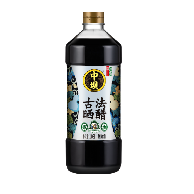 中坝 零添加24月古法晒醋1.08L手工酿造 ￥4.22