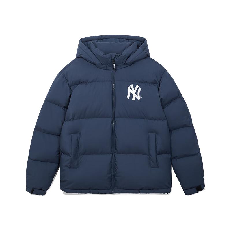 NEW ERA ERA纽亦华MLB羽绒服加厚保暖外套连帽可拆卸NY LA男女2025冬季 14856159 1146