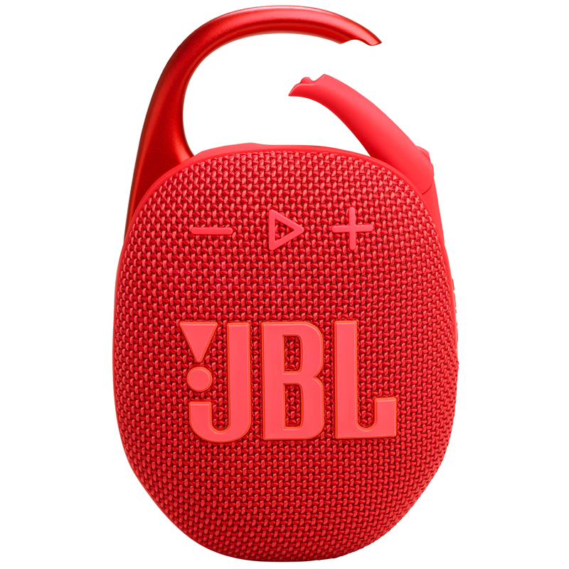 政府补贴、PLUS会员：JBL 杰宝 CLIP5 户外便携蓝牙音箱 活力红 371.04元（晒单