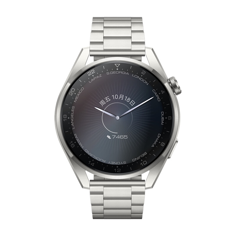 HUAWEI 华为 WATCH 3 Pro New 尊享款 钛金属表带48mm表盘 华为手表 运动智能手表 eS