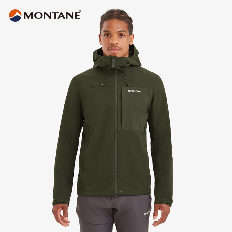 MONTANE 盟泰恩 TENACITY XT 软壳外套男连帽带绒防水山地户外通勤 1430元（需用