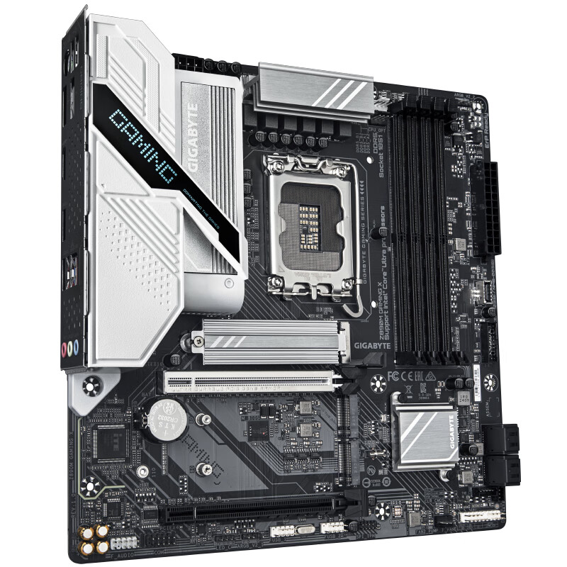 技嘉 魔鹰X Z890M GAMING X M-ATX主板 LGA 1851 1690.51元