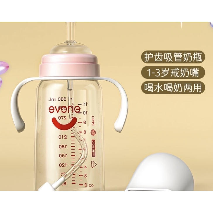 88VIP：evorie 爱得利 宝宝tritan奶瓶 160ml 40.95元（需用券）