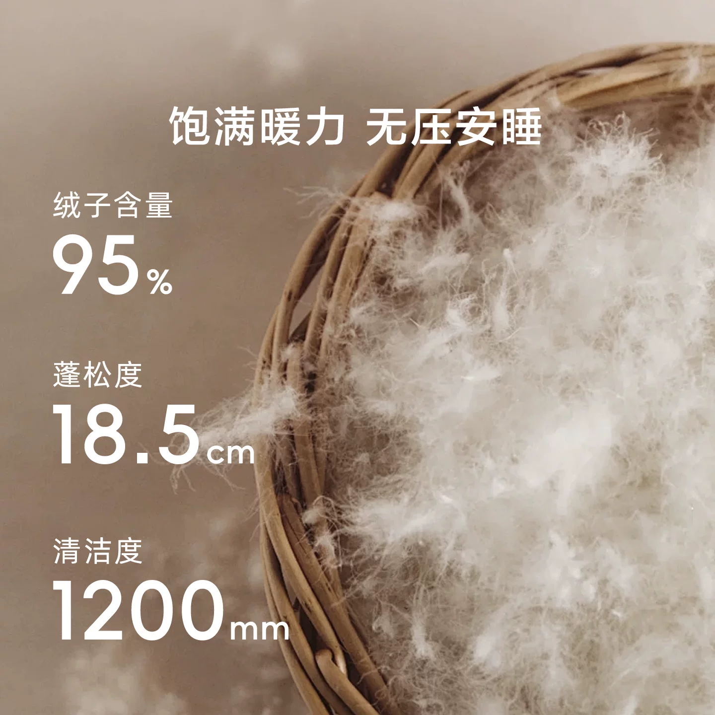 罗莱生活 罗莱家纺95白鹅绒被加厚保暖冬被羽绒被春秋被子100支全棉可水洗 1044.65元 - 清风线报