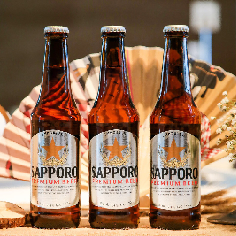 Sapporo 三宝乐 日本风味 札幌啤酒330mL*24瓶 109元包邮