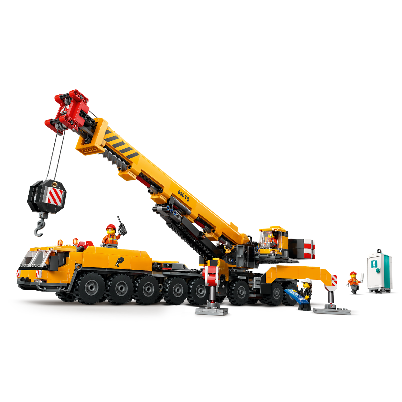 乐高（LEGO）积木拼装城市系列60409 黄色工程起重机9岁+男孩儿童玩具生日礼
