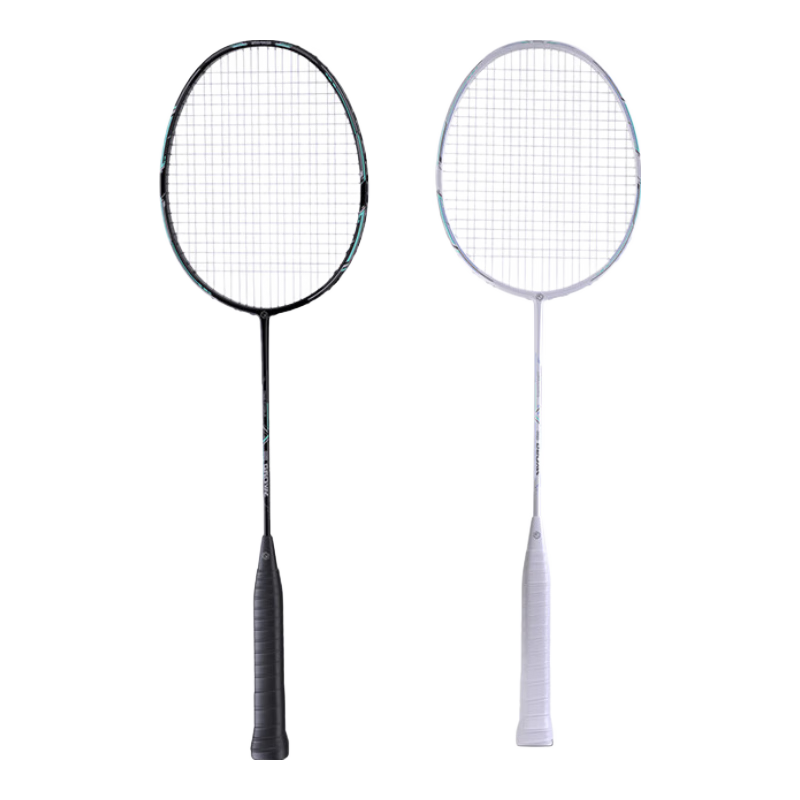 京东京造 碳素羽毛球拍对拍耐打超轻成人双拍2支套装已穿线+包赠10球 99元