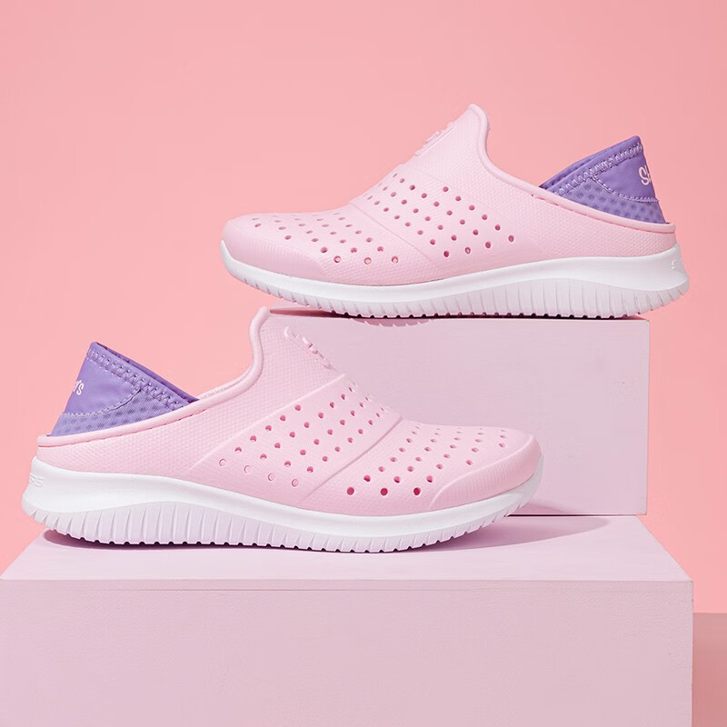 plus会员skechers斯凯奇儿童洞洞鞋89元包邮双重优惠