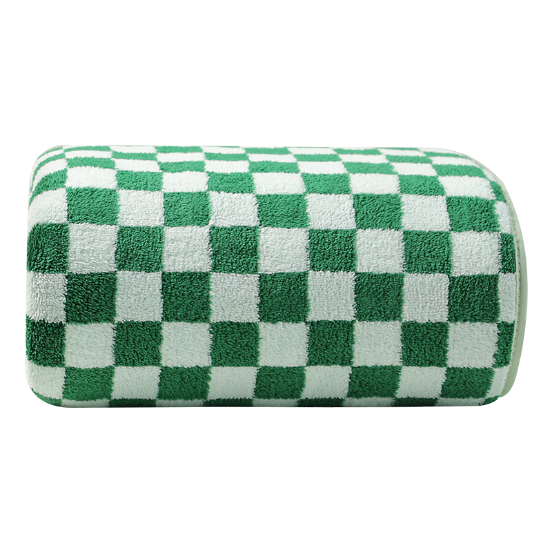 洁丽雅 Grace A类浴巾 80*150cm 绿白格 19.95元(需领券)