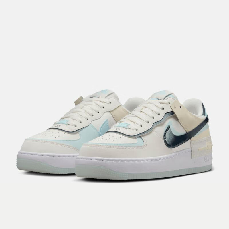 移动端、京东百亿补贴：NIKE 耐克 AIR FORCE 1 SHADOW AF1女子空军一号运动鞋 496.5