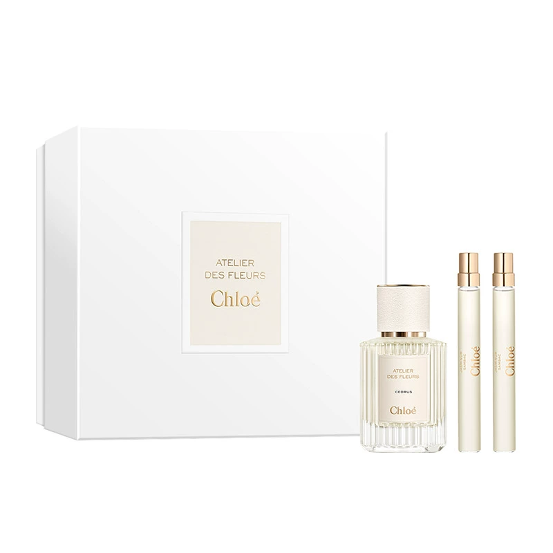 Chloé 蔻依 北国雪松香水套装（香水50ml+木兰诗语10ml+烟雨茉莉10ml+随机香氛4m