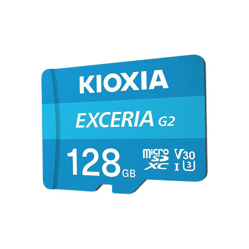 PLUS会员：KIOXIA 铠侠 极至瞬速G2 MicroSD存储卡 128GB（U3、A1、V30） 62.59元（拍