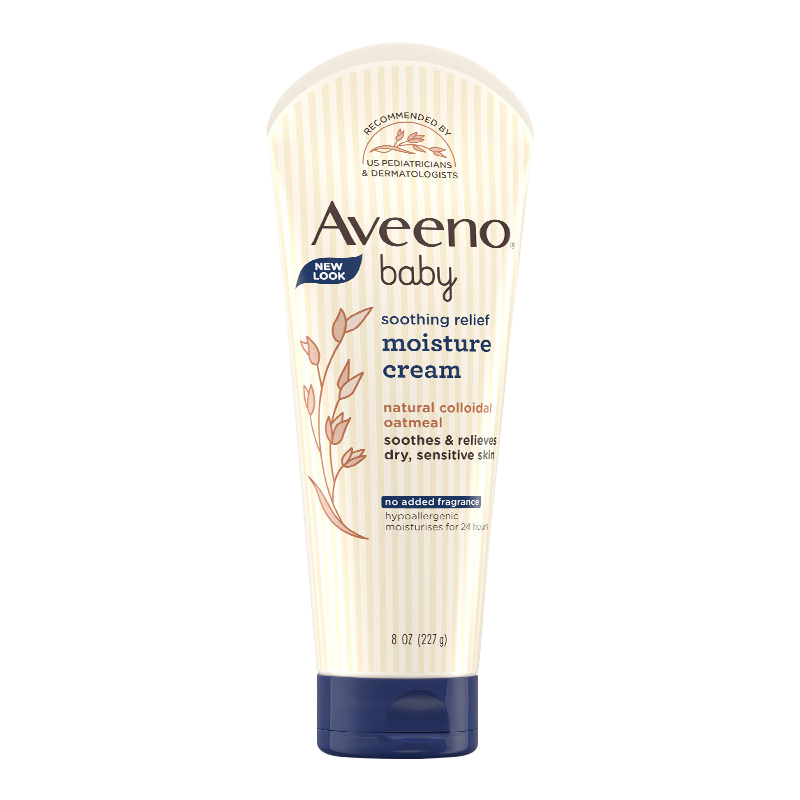 艾惟诺（Aveeno）天然燕麦宝宝面霜乳液深层滋润婴儿舒缓柔嫩润肤乳227g 舒