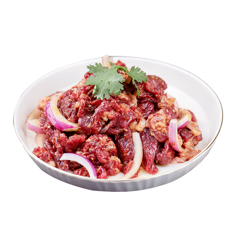 齐函杨佳 齐齐哈尔拌肉套餐 生鲜雪花牛肉 250g