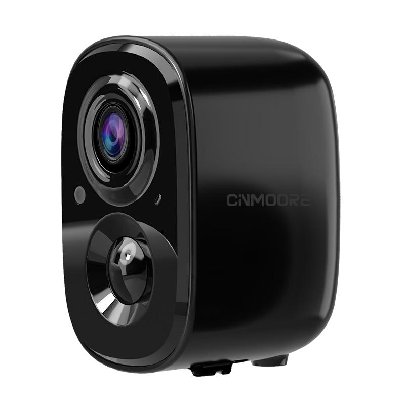 神眸 Cinmoore 家门口楼道摄像头无线wifi家用BC22-黑色 40元