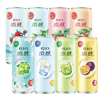 88VIP：RIO 微醺鸡尾酒 330ml*10罐 低度果酒 53.2元 （需用券）