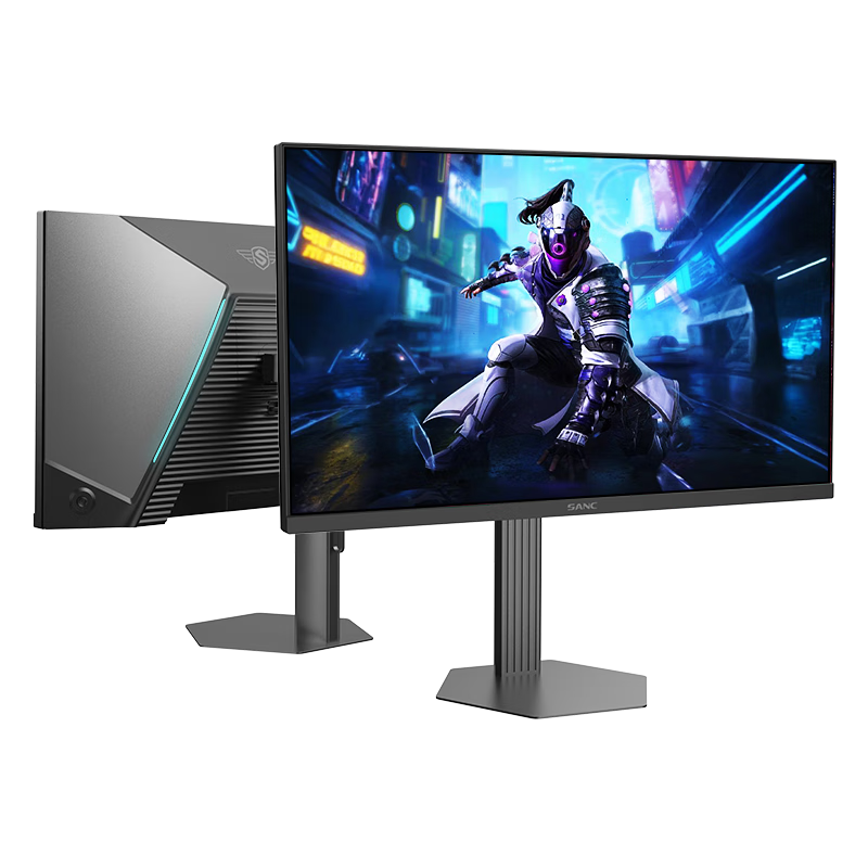 年货节:SANC盛色27英寸4K160Hz双模1K320Hz显示器FastIPS 硬件低蓝光 HDR旋转升降电
