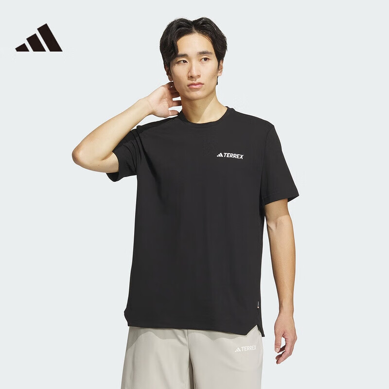 adidas 阿迪达斯 男子 户外系列 SS GFX TEE 短袖 IW3904 A/L 140元（需用券）